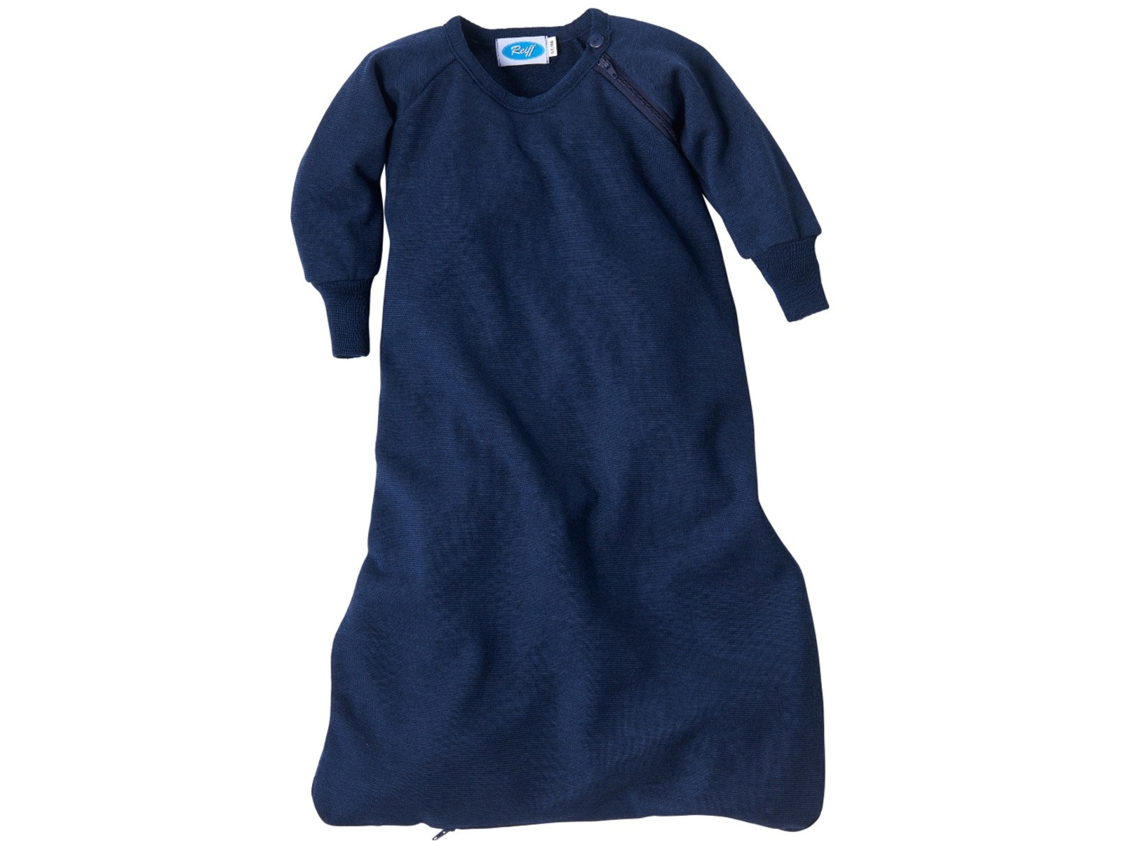 Schlafsack Baby Wolle Seide marine Gr. 62/68 (62 cm)