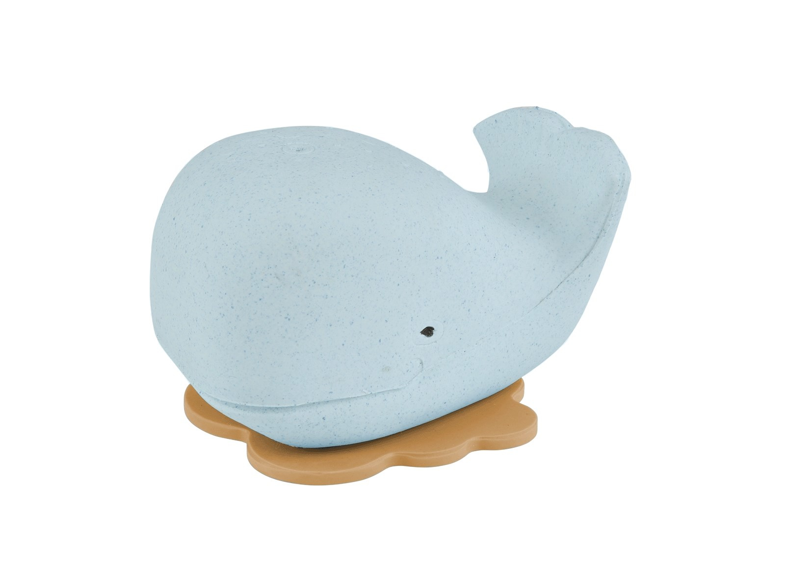 Badewannenspielzeug Wal Naturkautschuk blizzard blue Maße 8,5 x 12 x 12,5 cm