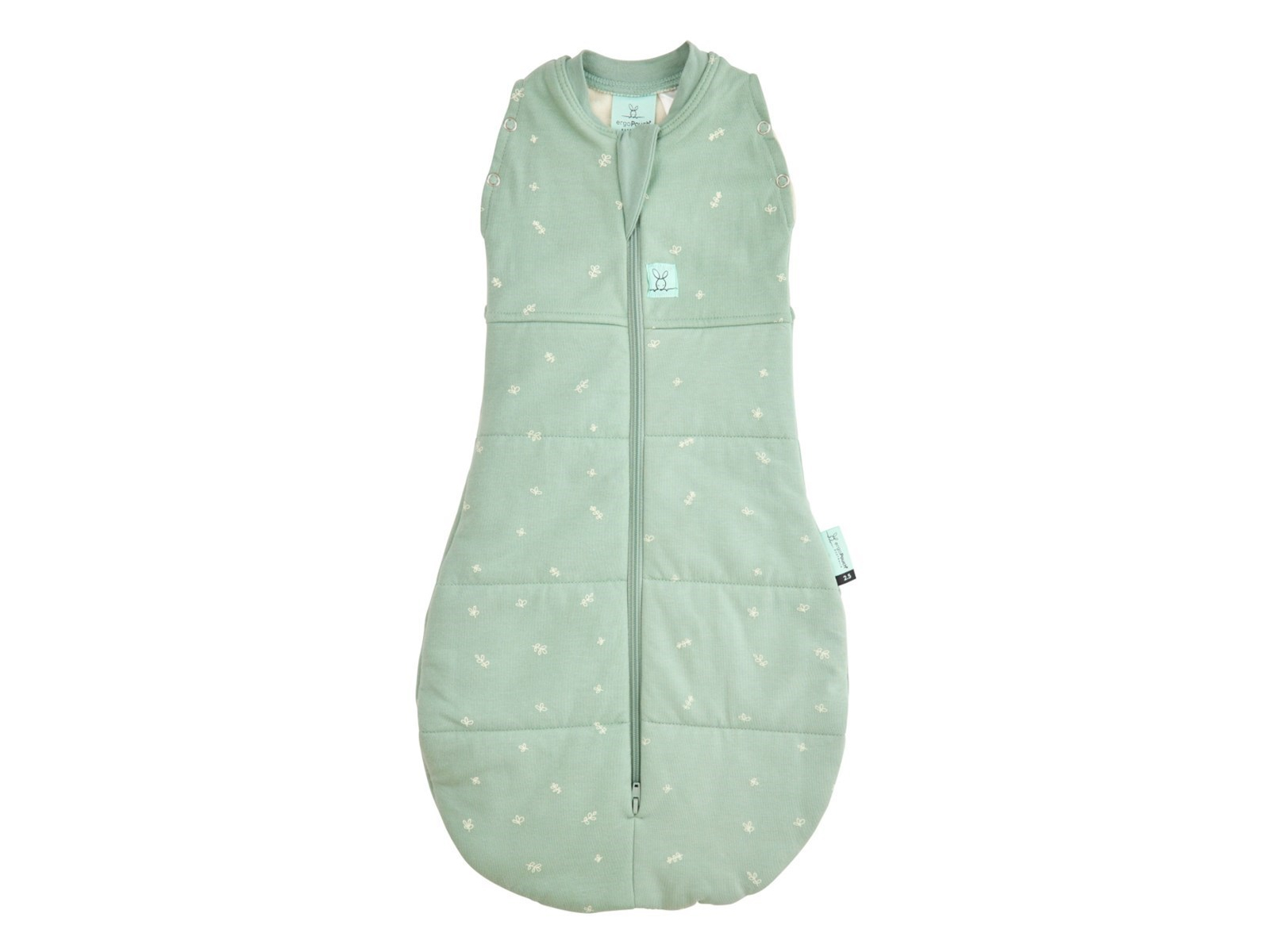 Baby Puck- und Schlafsack Winter "ergoCocoon" sage Gr. 3-6 Moante