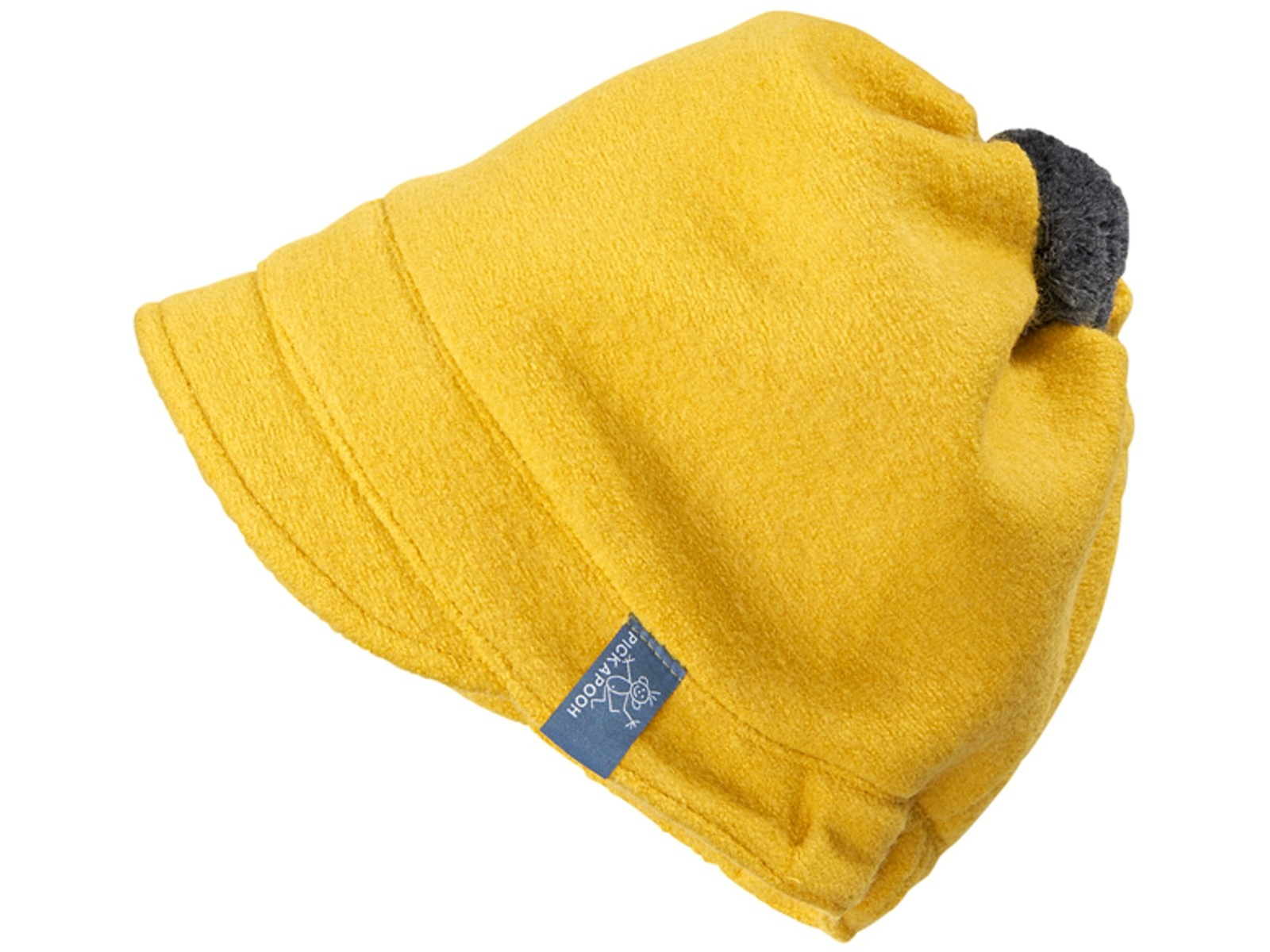 Pickapooh Baby und Kinder Schirmmütze Luna Bio Schurwolle Walk honig Gr.48