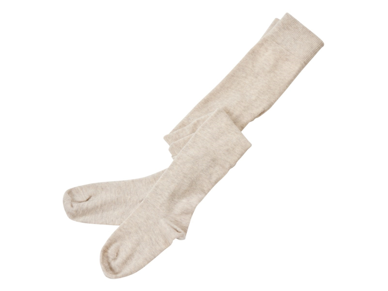 Baby Strumpfhose Baumwolle (kbA) beige-melange Gr.00