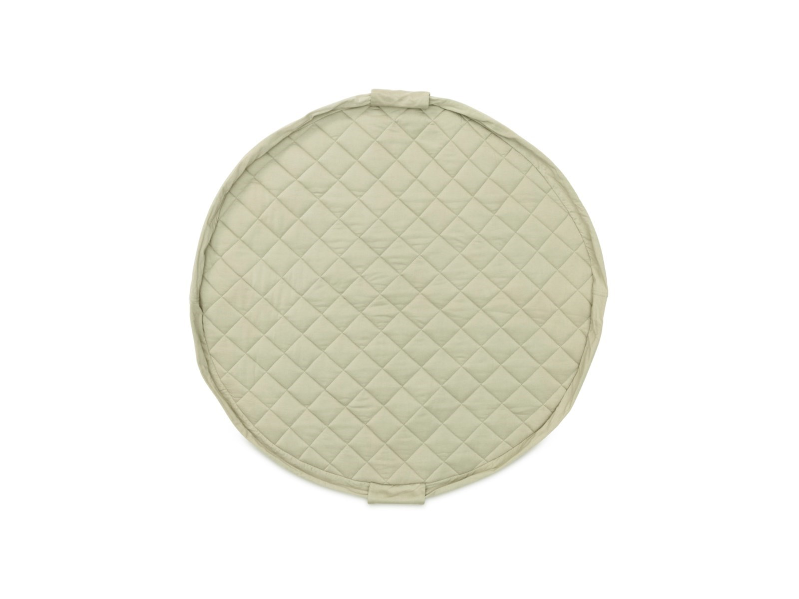 Krabbeldecke, Aufbewahrungs- und Wickeltasche Organic soft grün Durchmesser ca. 120 cm