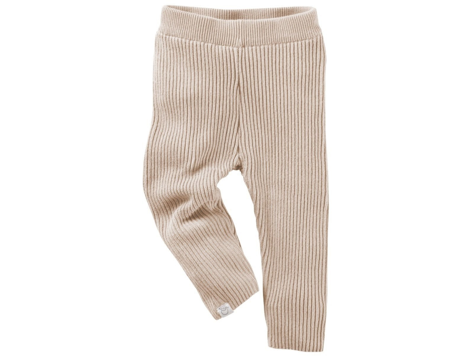 Baby und Kinder Leggings Strick-Qualität Bio-Baumwolle apricot Gr. 98/104