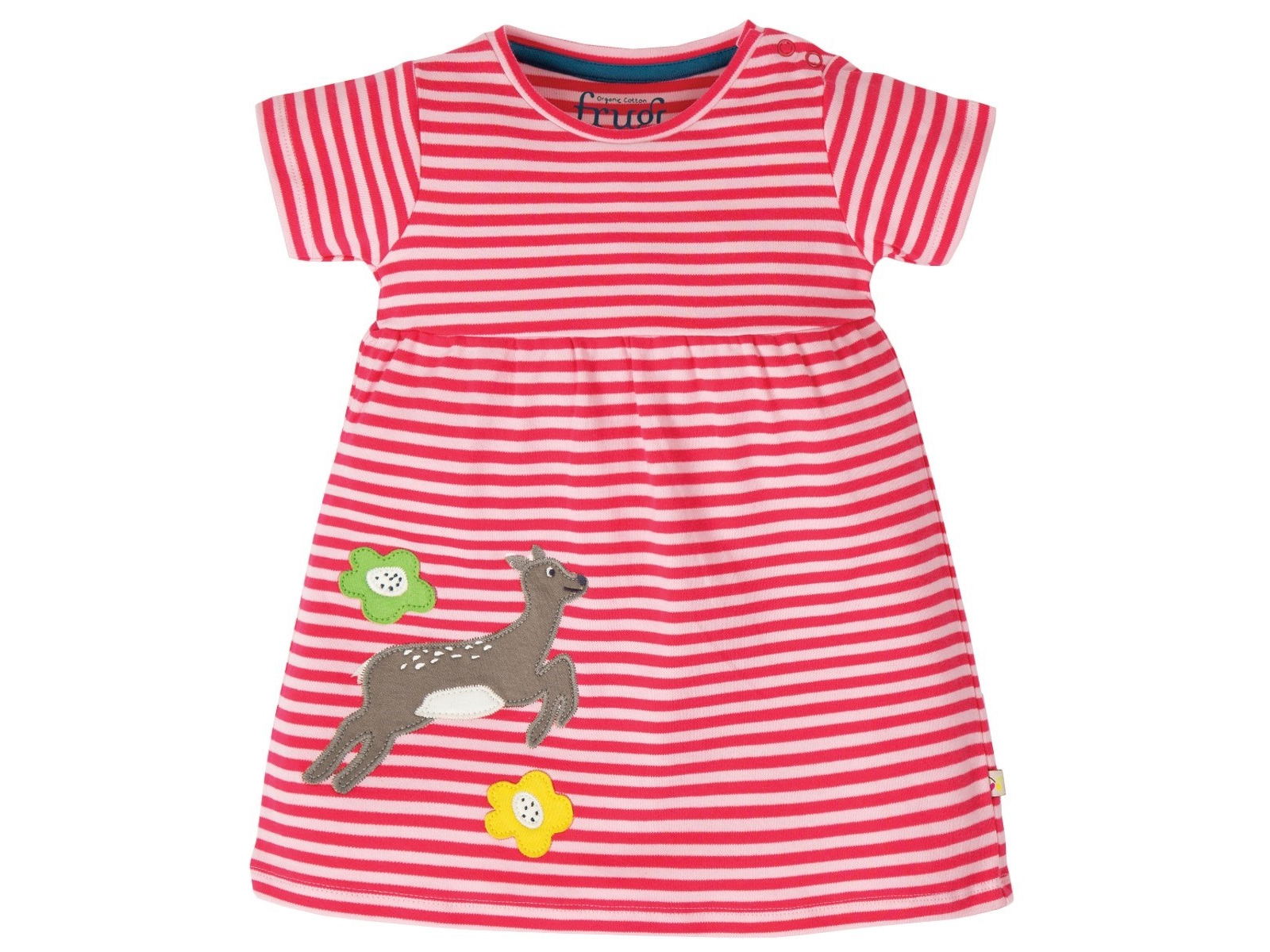 Frugi Baby und Kinder Kleid Reh Gr.5 (18-24 Monate)