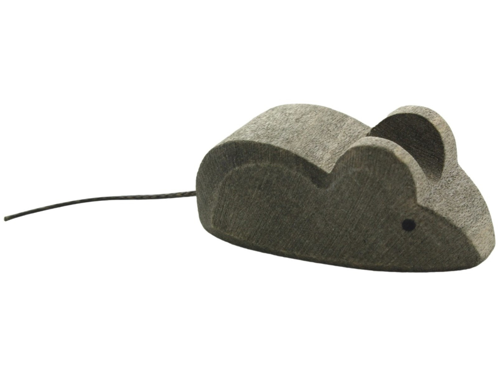 Ostheimer Maus 1,8 cm Laubholz, handgeschnitzt und lasiert