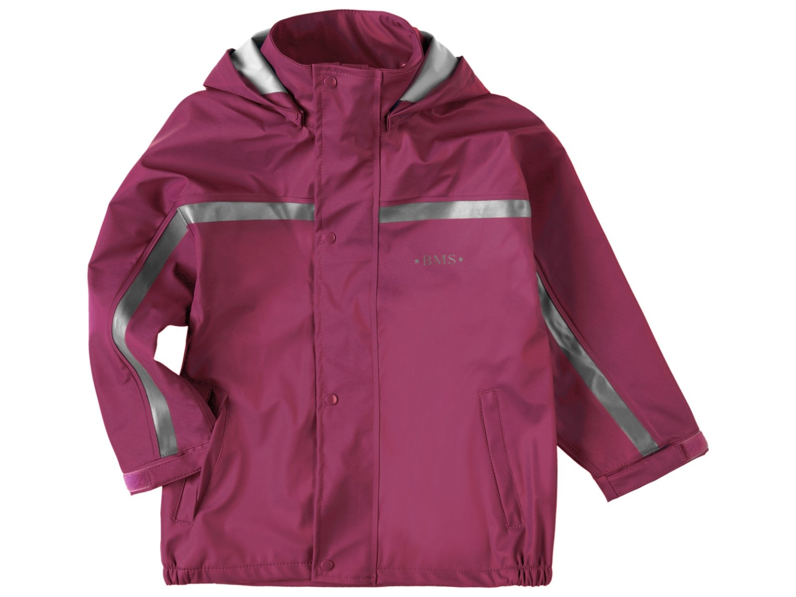 BMS Kinder Buddeljacke und Regenjacke Räuberwald SoftSkin purple Gr.80
