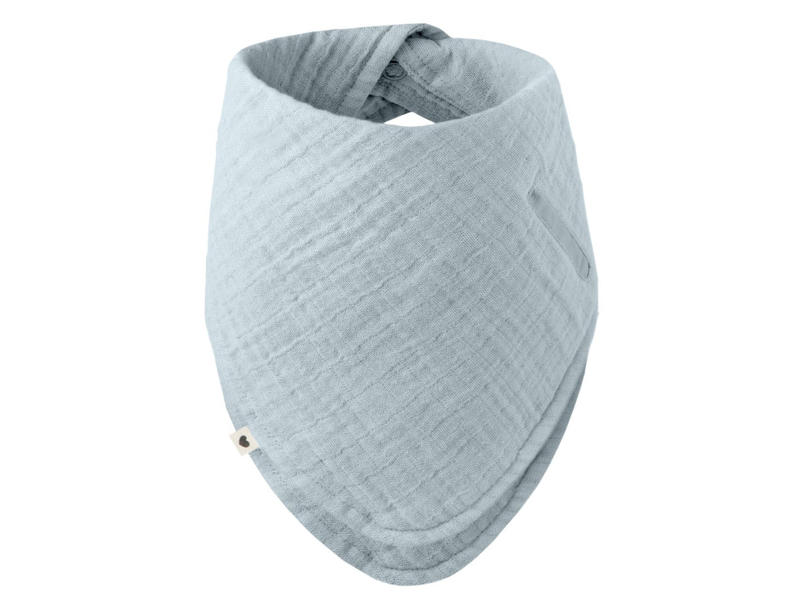 BIBS Dreieckstuch Bandana Bio-Baumwolle Musselin Bib Baby Blue Onesize Maße 27 x 27 cm
