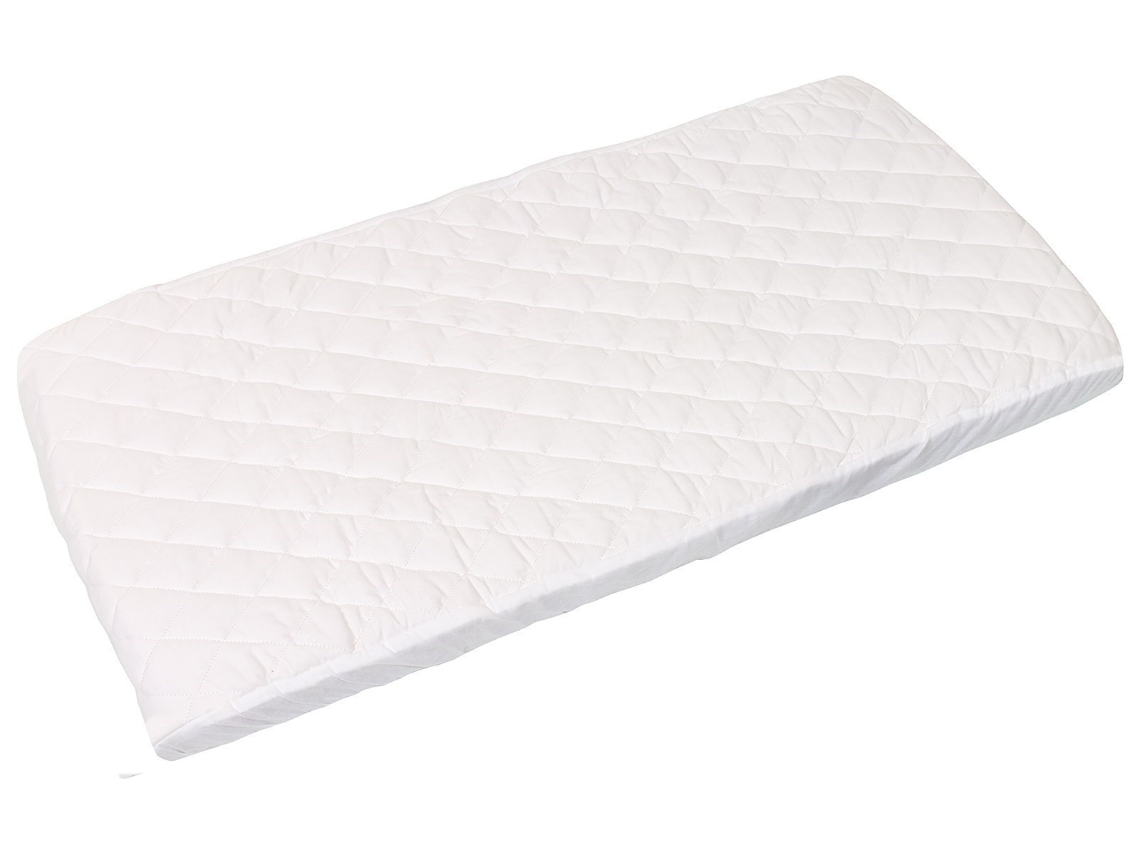 Bio-Babymatratze Basic für Stubenwagen Babywiege weiß Gr. 90 x 40 x 4 cm