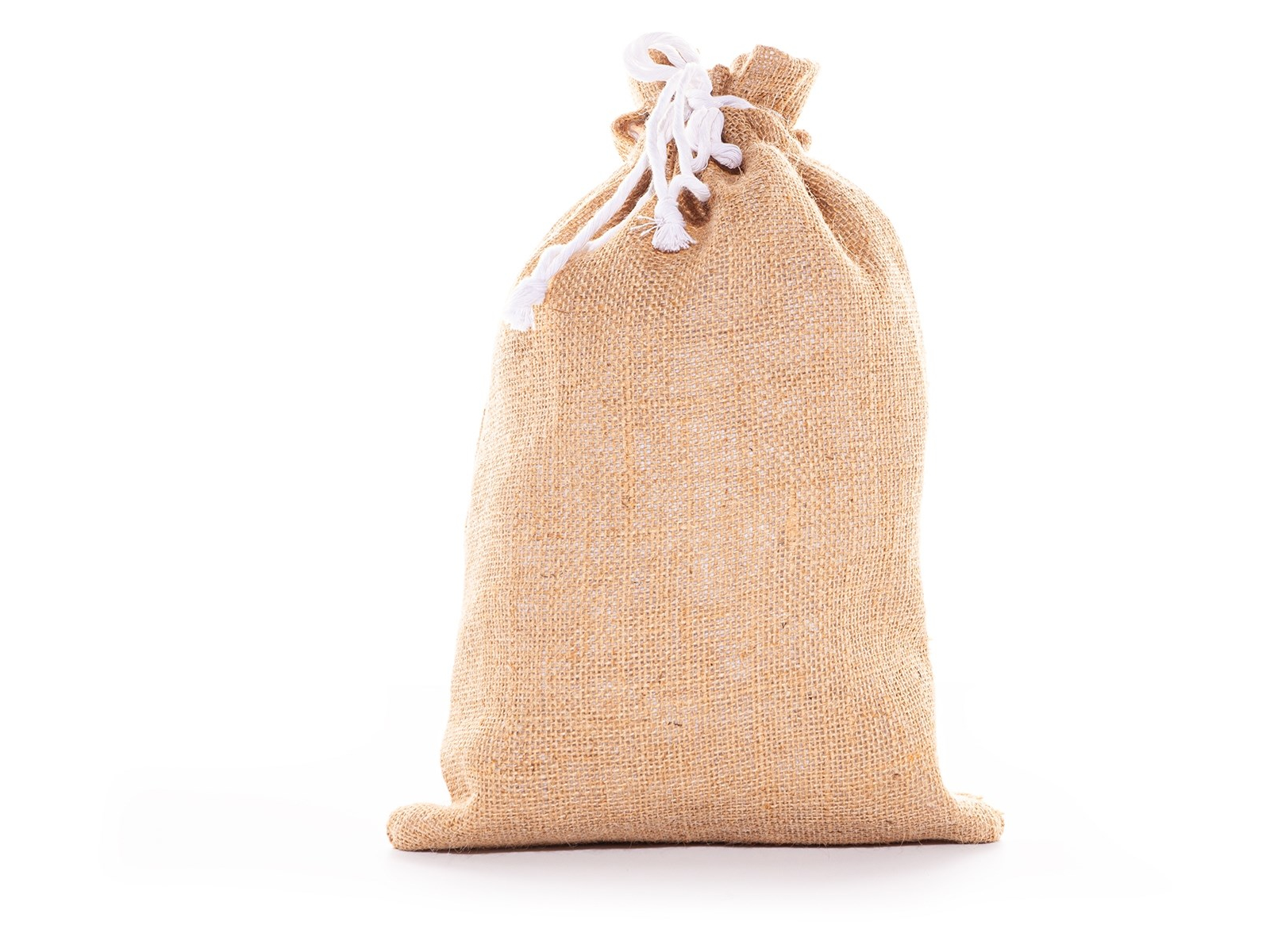 Jutebeutel Geschenkbeutel mit Baumwoll-Futter 38 x 26 cm