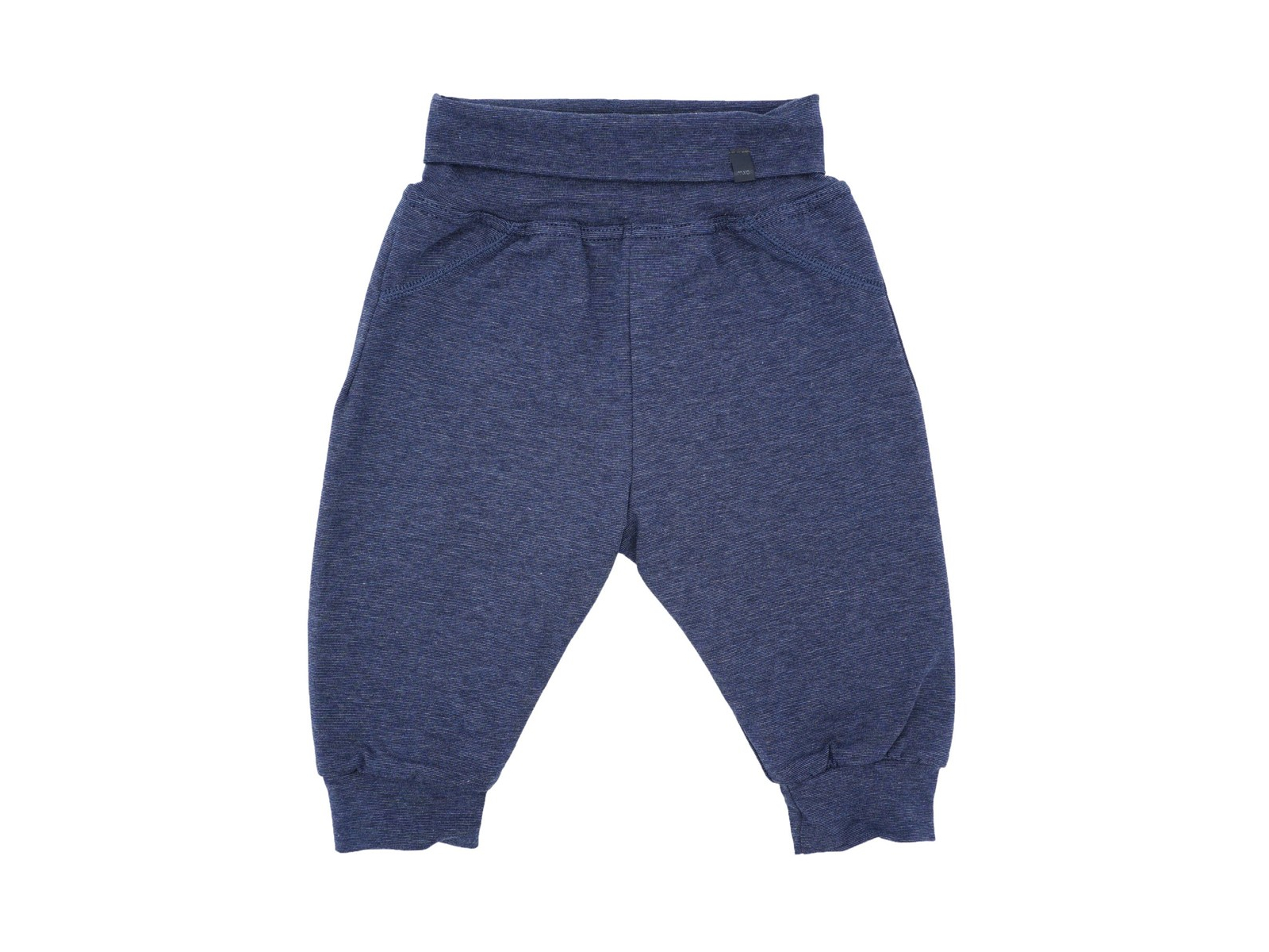 Baby Pumphose Bio-Baumwolle indigomeliert Gr. 62/68