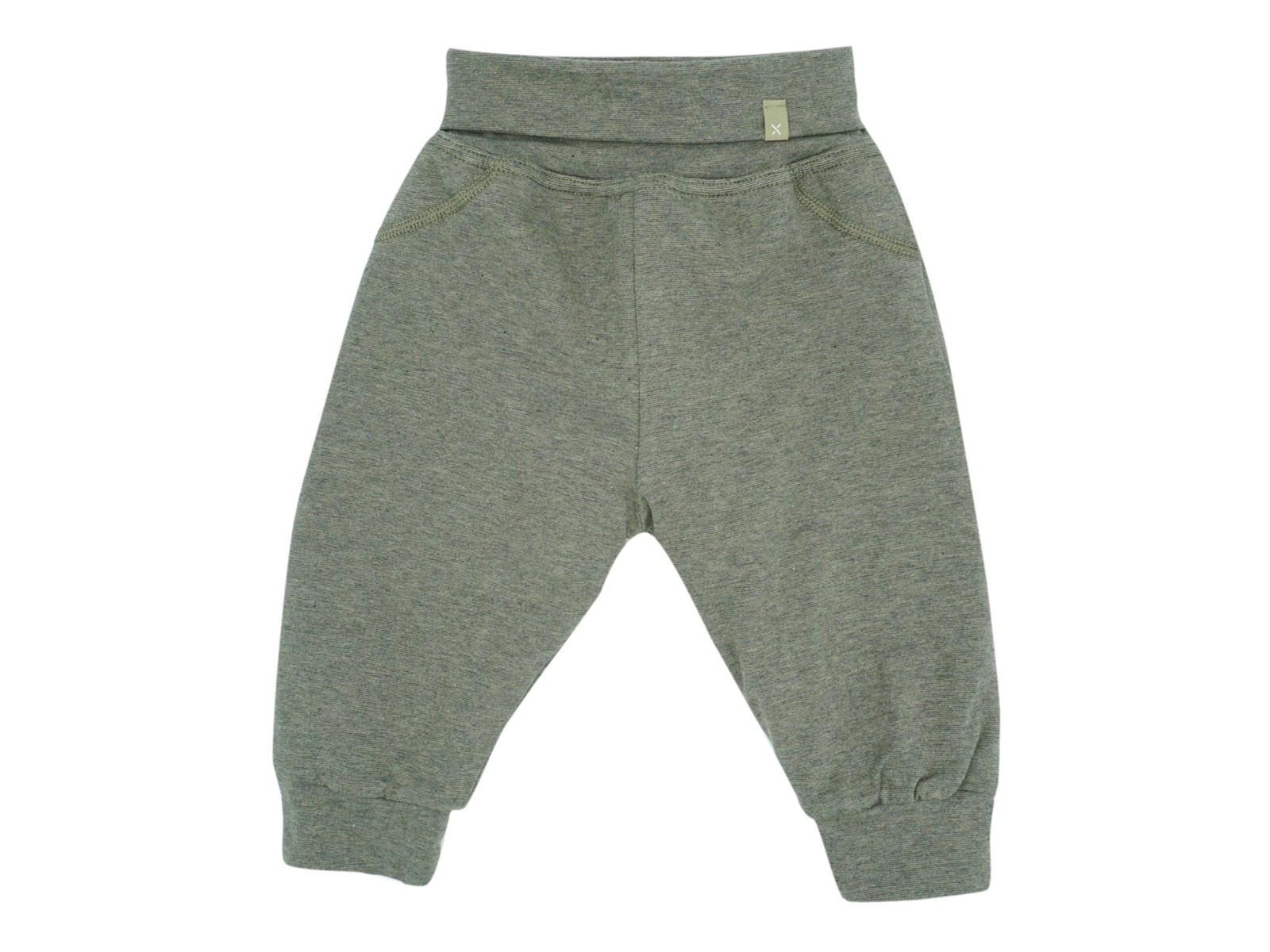 Baby Pumphose Bio-Baumwolle kaper-anthrazit-meliert Gr. 86/92