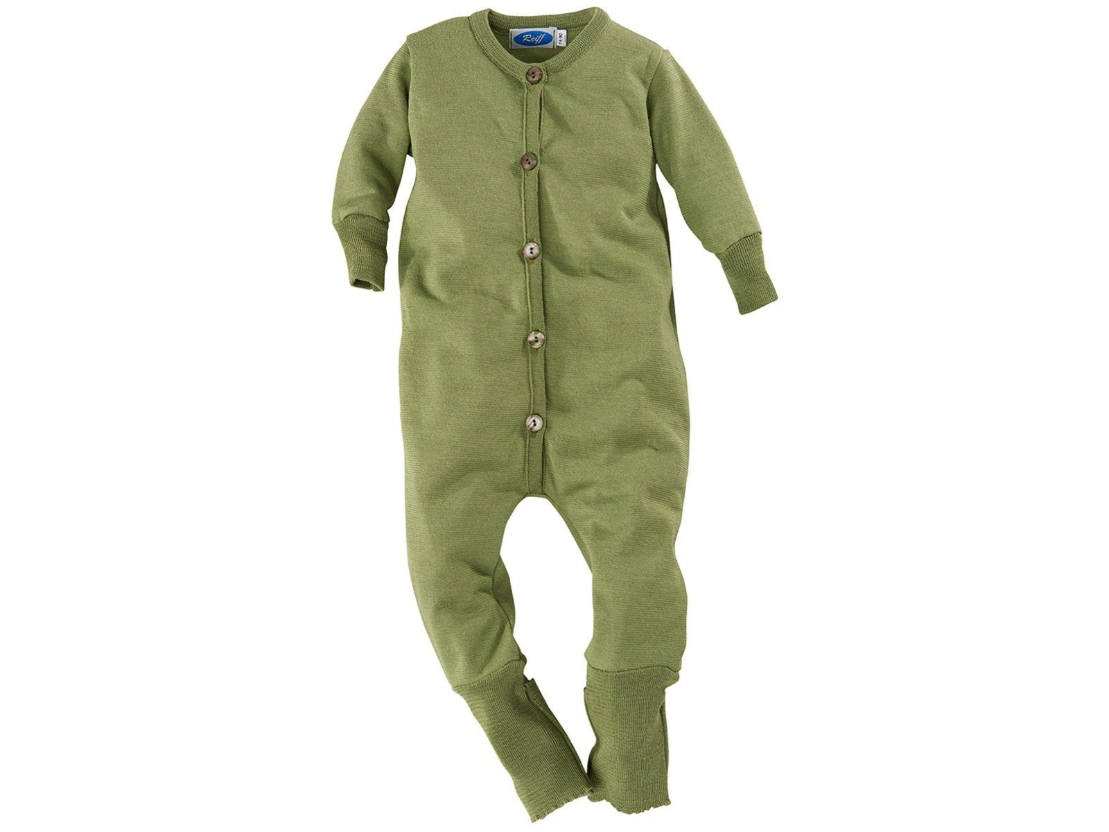 Baby Overall Wolle Seide apfel Gr.74/80