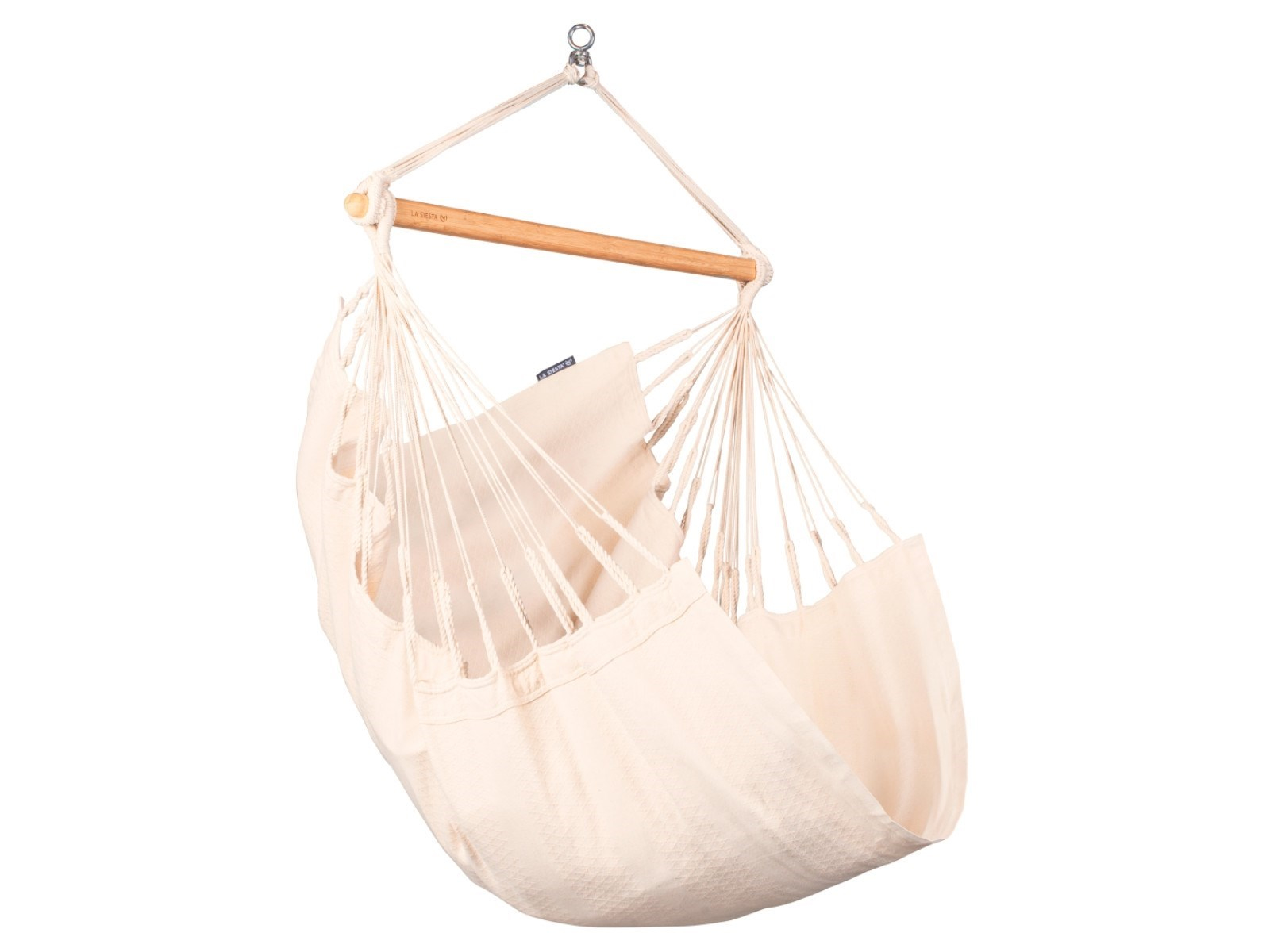 La Siesta Hängesessel "Habana" Bio-Baumwolle natur Maße 105 x 140 cm