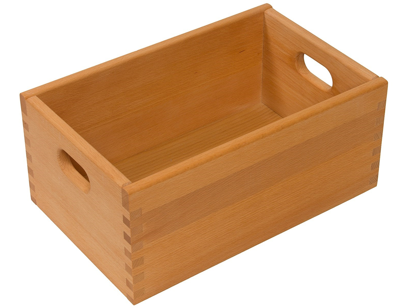 Spielzeugkiste klein, Buche Massivholz, geölt Maße 39 x 17,8 x 25 cm (B x H x T)