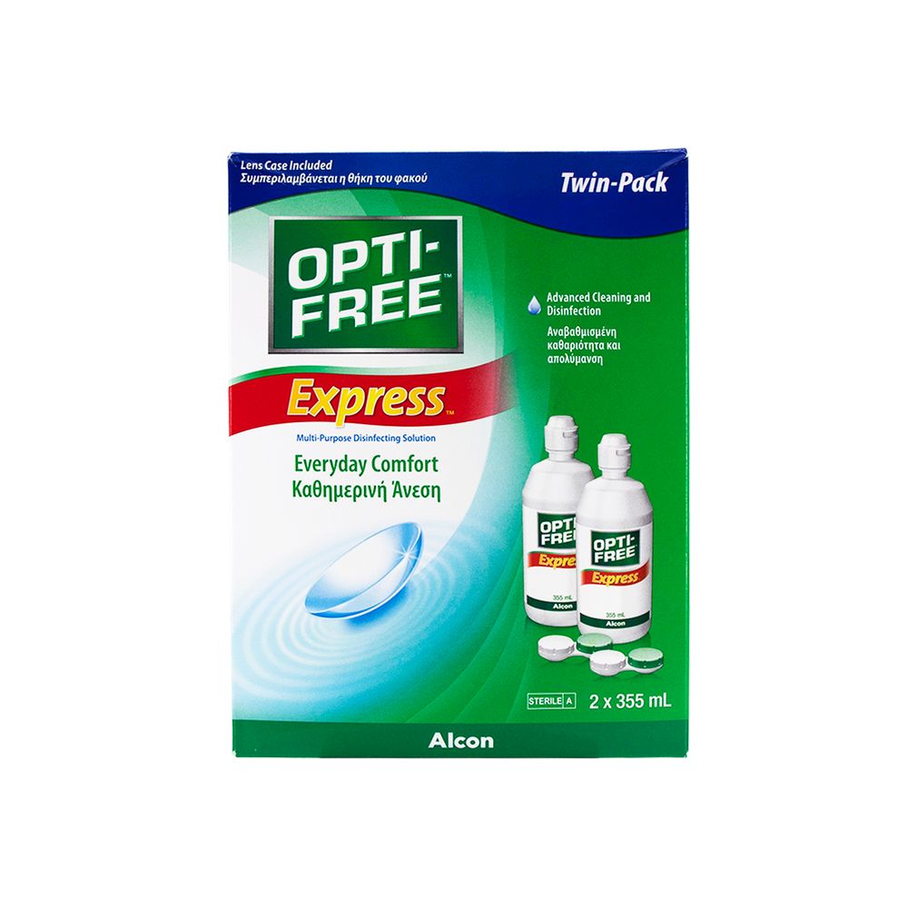 Opti-Free Express Pflegelösung von Alcon | Doppelpack (2x355ml)