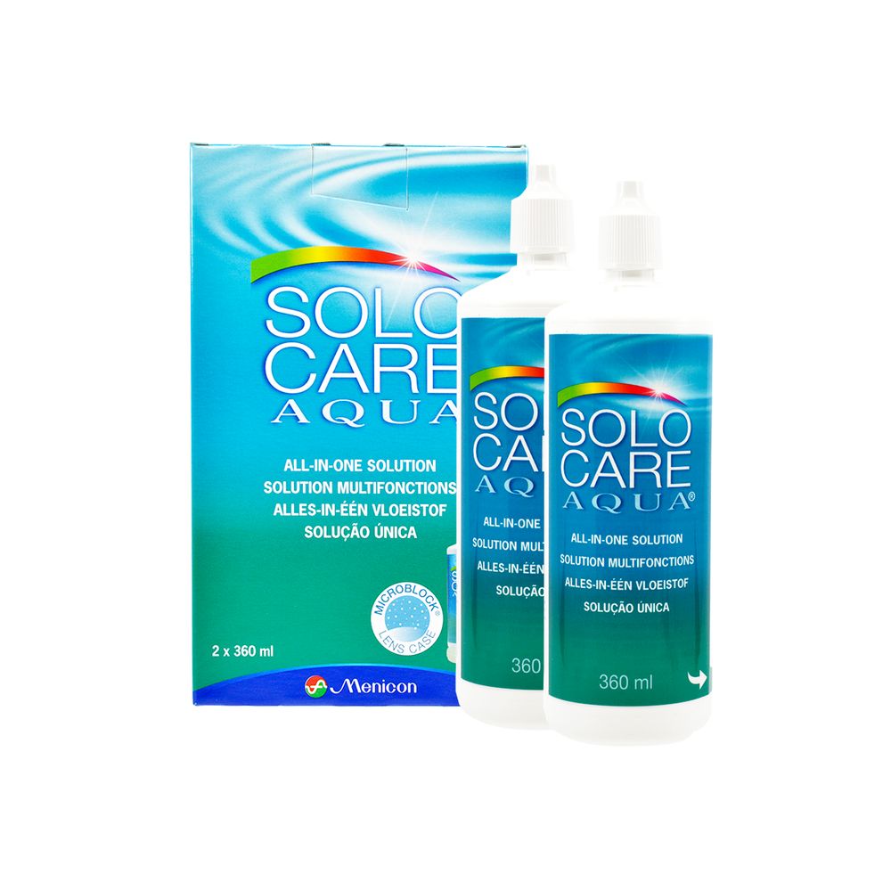 Solocare Aqua Pflegemittel | Doppelpack (2x360ml)