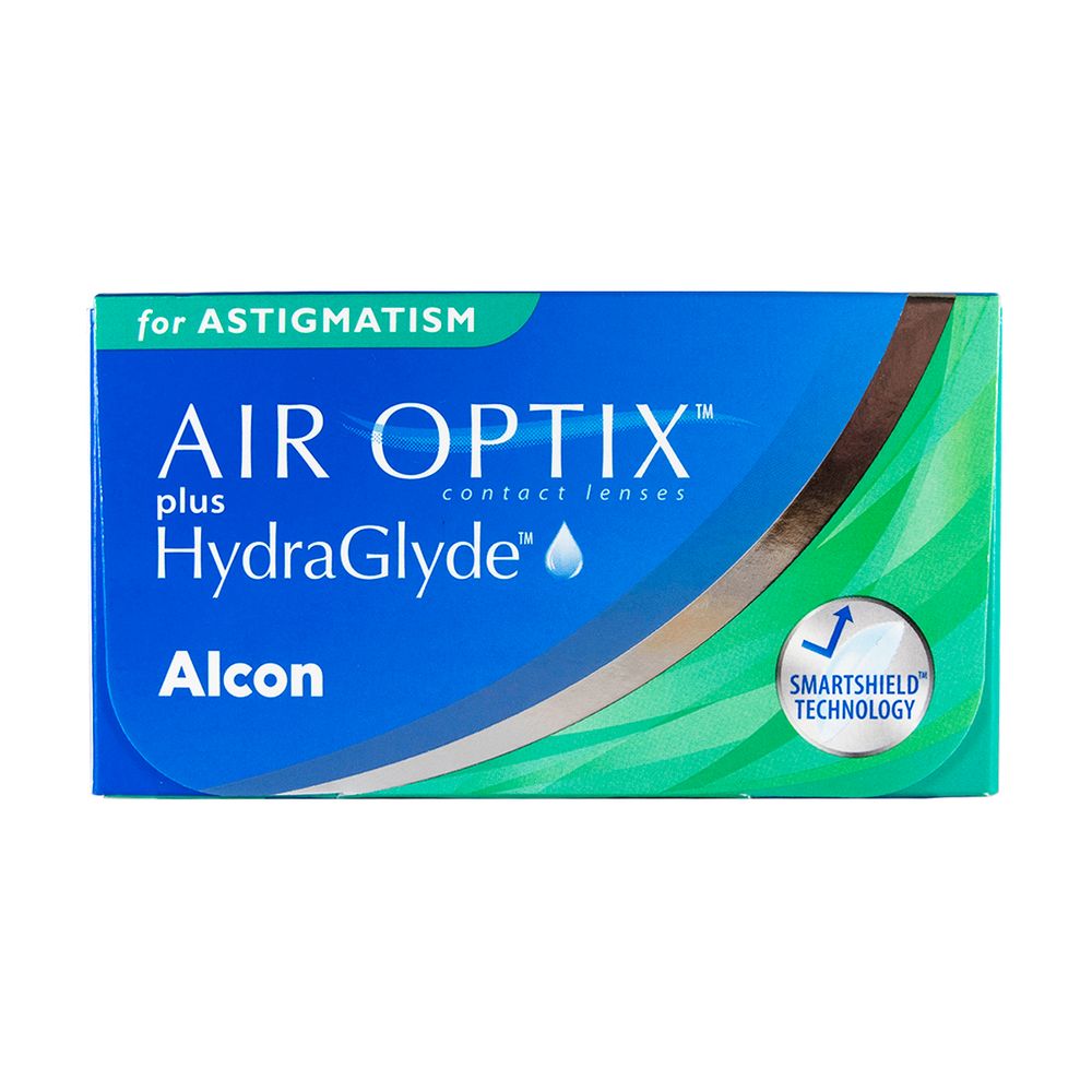 Air Optix plus HydraGlyde for Astigmatism Monatslinsen von Alcon | 6 Linsen