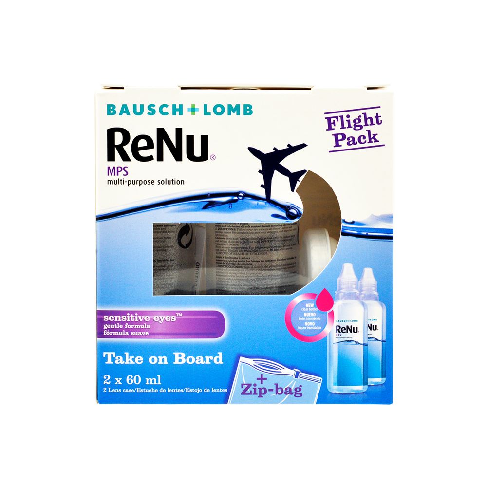 ReNu MPS Flugset von Bausch&Lomb | 2x60ml