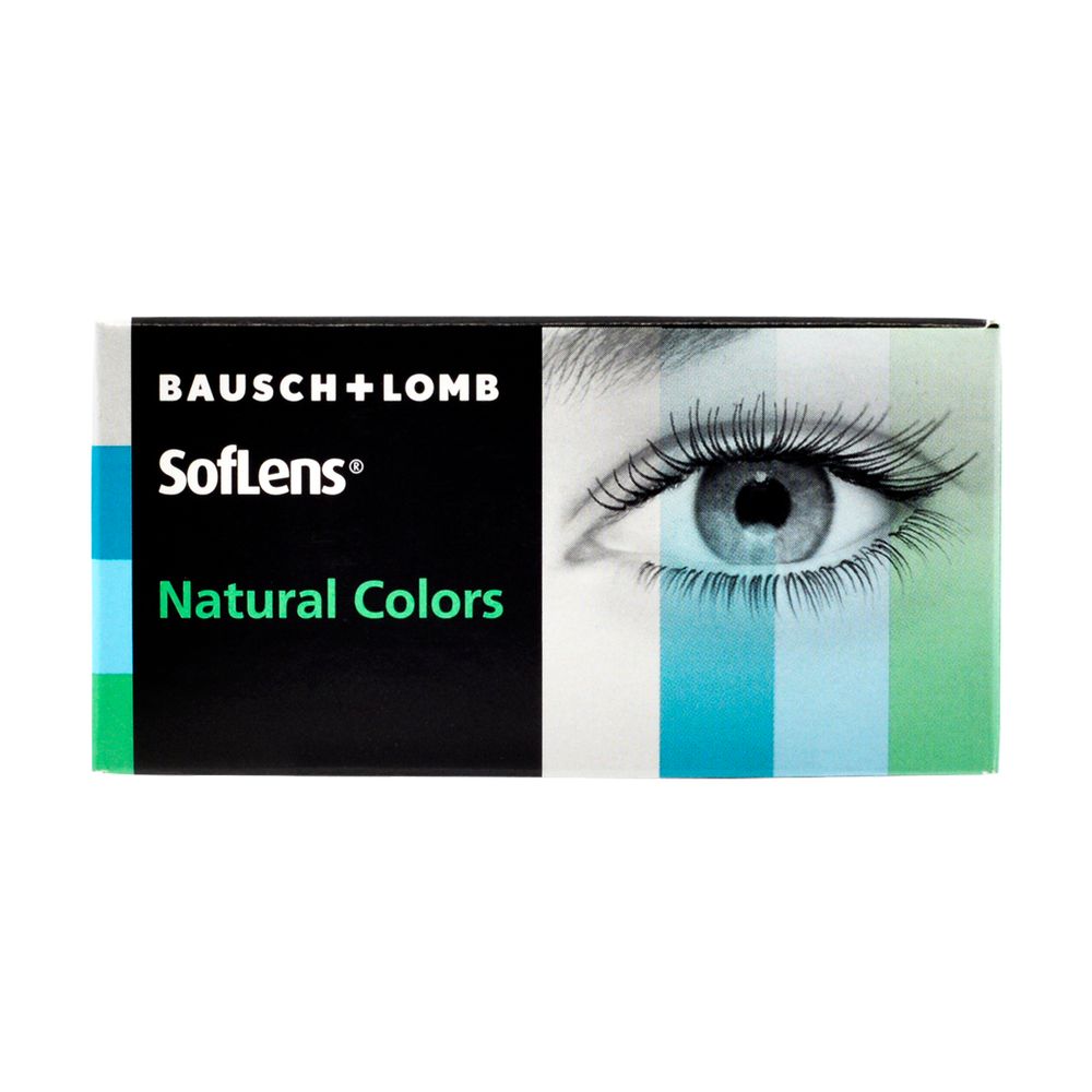 Soflens Natural Colors von Bausch&Lomb | Farbige Monatslinsen | 2 Linsen