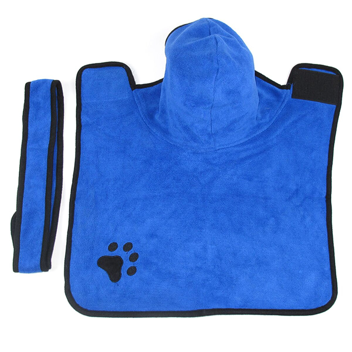 Hund Bademantel XS-XL Haustier Hund Bad Handtuch Pro klein Mittel groß Hunde 400g Microfiber Super saugfähig Haustier Trocknen Handtuch
