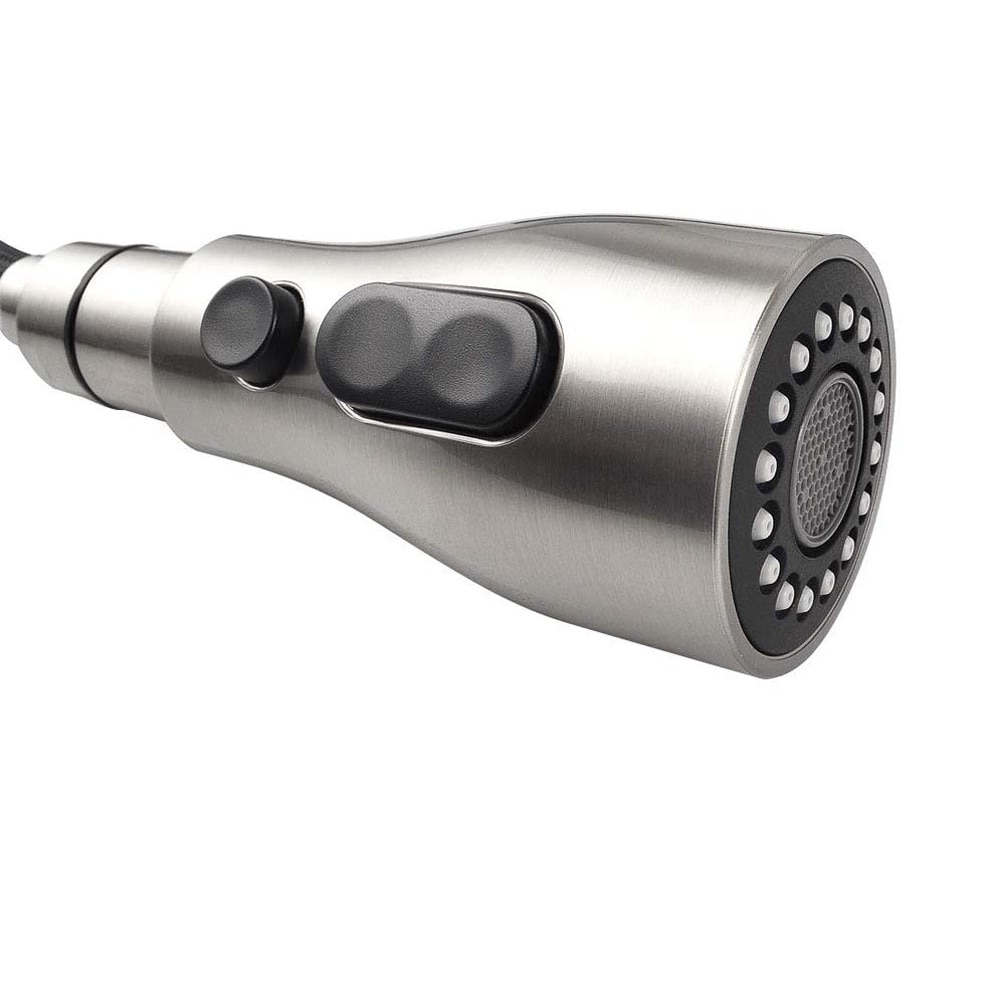 Küche Tippen ziehen aus Teil Küche Wasserhahn Wasserhahn Tüllen Küche Wasserhahn Düse Dusche Kopf Befestigung Auf Höhle Wasserhahn Nickel Gebürstet