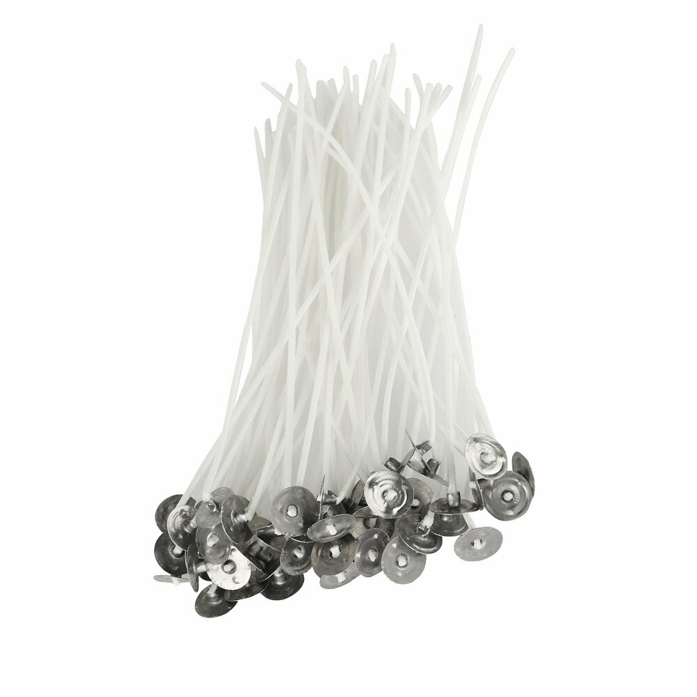 100 stücke DIY Kerze Docht Handgemachte Kerze Material Paraffin Kerze Docht Mit Film Kerze Baumwolle Docht Heimat Werkzeug Liefert
