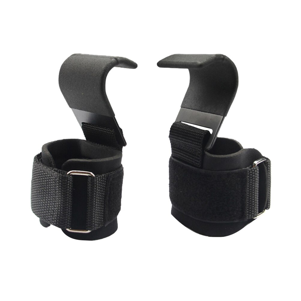 1 paar Hantel Gewichtheben Haken Griffe Riemen Handschuhe Handgelenk Unterstützung Für Ausbildung Fitnessstudio Gewichte Energie Gewichtheben ziehen-hoch werkzeug