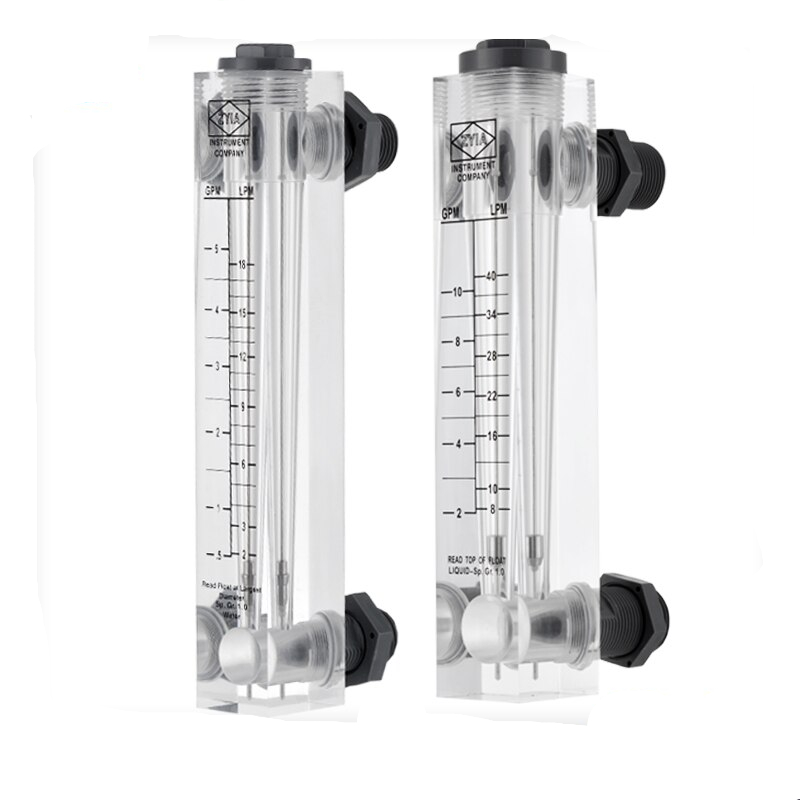 fließen Meter LZM-15J 20J 25J Acryl Tafel Montiert Wasser Meter fließen flüssigkeit rotameter durchflussmesser Luft Rotameter Gas
