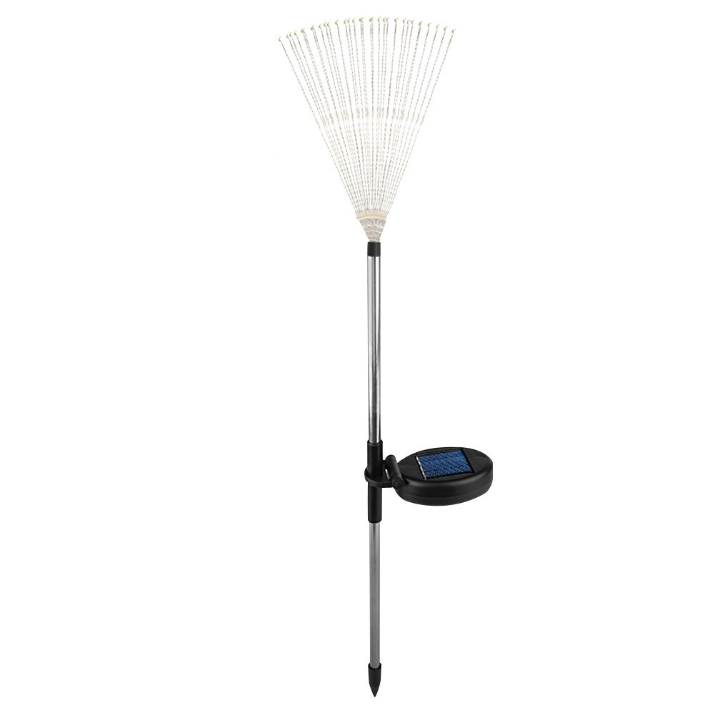 Rasen Starburst Solar- Licht Feuerwerk Dekor Kupfer Draht Terrasse DIY Blumen Bäume Ich bin Freien Garten 90 120 150 LEDs Gehweg Gebühr