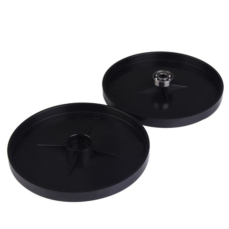 11cm Kunststoff Plattenspieler Keramik Tonne Skulptur Werkzeuge 360 flexibel Drehung TE889