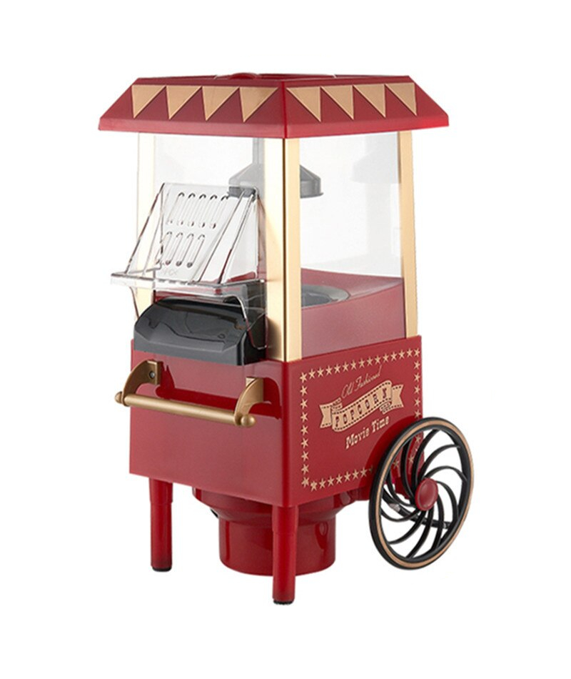 Heißer Popcorn Maschine Kleine Mini Elektrische Karneval Popcorn Hersteller 1200W Mais, Der Maschine Für Haushalt DIY Mais Popper EU stecker