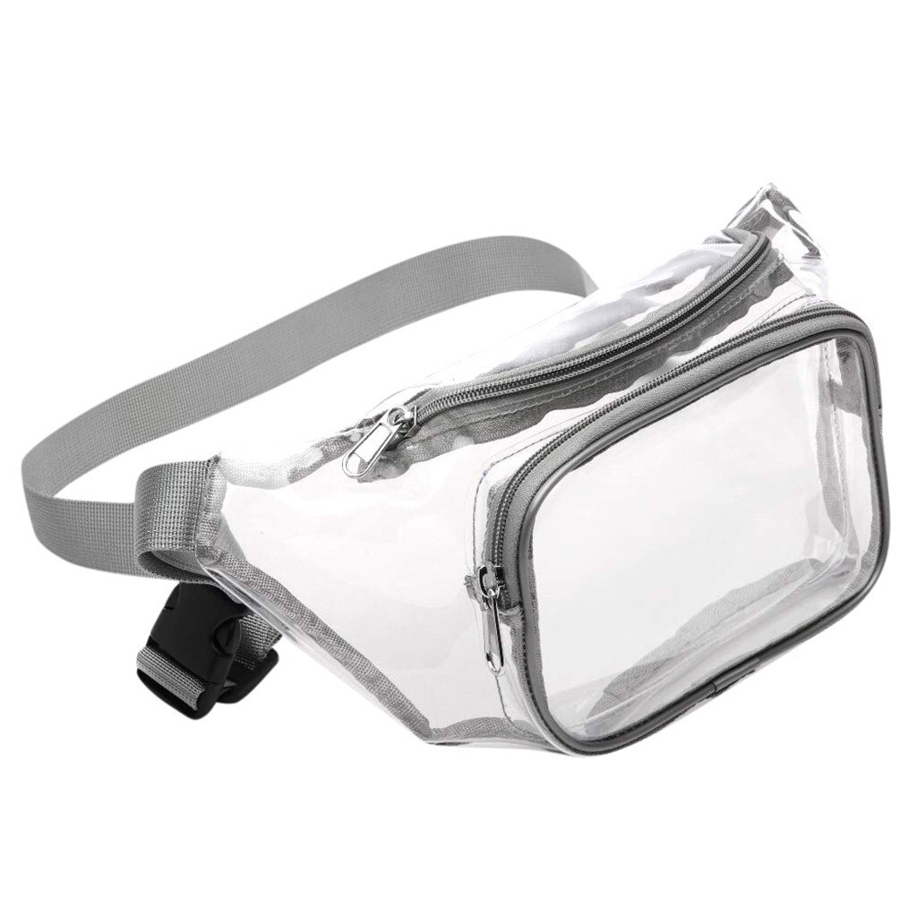 Frauen Gürtel miserabel Tasche Wasserdicht transparent Klar Punk fanny Pack Taille Pack Für Frauen Banane Weibliche miserabel Gürtel Taschen Heuptasje # T1P