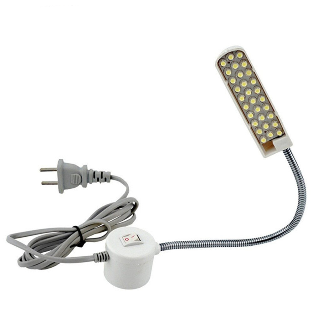 30 LED Maschine NäHenne Licht Super Helle Für Heimat Arbeit NäHenne Kleidung Maschine Zubehör Nachtlicht Schreibtisch Lampe 220V EU Stecker