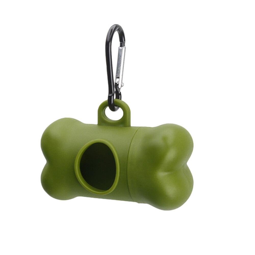 Haustier Abfall Tasche Spender Für Hund Kacke Taschen Knochen bilden Kunststoff Haustier Kleine Hund draussen Abfall Kacke Tasche Träger Haustier liefert D9