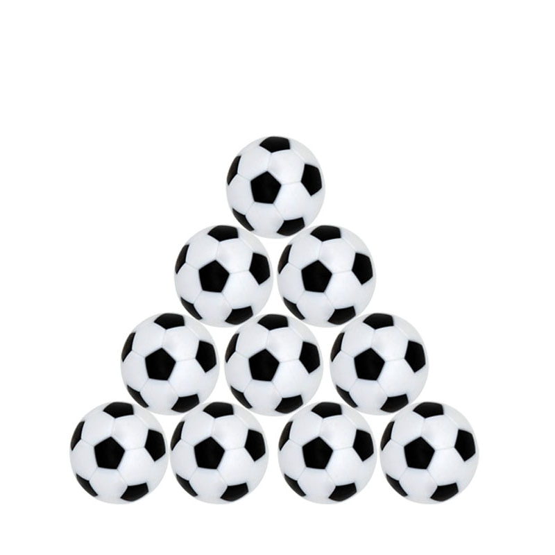 32mm gummi beschichtet grün harz fußBall tischtennis zubehör fußBall 10 teile/los W4-010