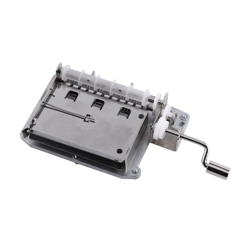 30-hinweis Bänder Handkurbel Musik Mechanische Musical Kasten Mit See Locher 3 Streifen Bänder Erstellen Sie Ihre Eigene Musik diy Musik Kasten