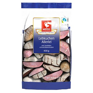 WEISS Lebkuchen Allerlei 400,0 g