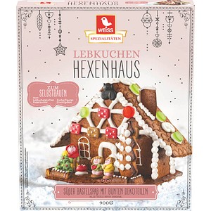 WEISS Lebkuchen Hexenhaus 900,0 g
