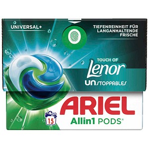 ARIEL UNIVERSAL+ Allin1 PODS Lenor Waschmittel Caps, 15 St.