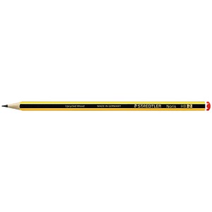 STAEDTLER Noris 120 Bleistift HB schwarz/gelb, 1 St.
