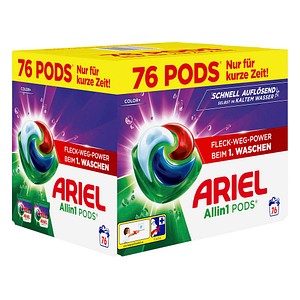ARIEL COLOR+ Allin1 PODS Waschmittel Caps, 76 St.