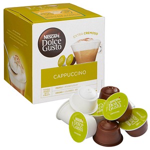 NESCAFÉ DOLCE GUSTO® CAPPUCCINO Kaffeekapseln, Arabicabohnen 8 Portionen