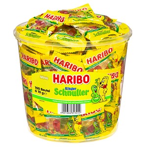 HARIBO KINDER SCHNULLER Minibeutel Fruchtgummi 100 St.