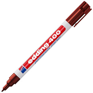 edding 400 Permanentmarker braun 1,0 mm, 1 St.