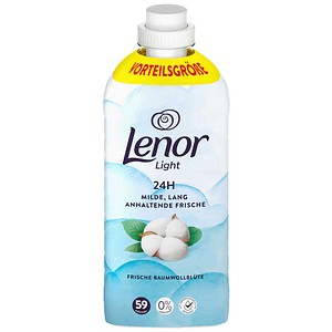 Lenor Light FRISCHE BAUMWOLLBLÜTE Weichspüler flüssig, 1,239 l