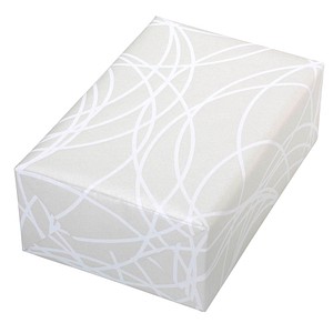 JUNG SCHÖNER VERPACKEN Geschenkpapier Pablo weiß, 20,0 m