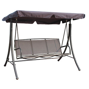 Garden Pleasure Hollywoodschaukel ANNA anthrazit Stahl