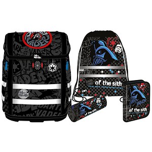 Mc®Neill Schulranzen-Set PERFECTO STAR WARS DARTH VADER Kunstfaser schwarz