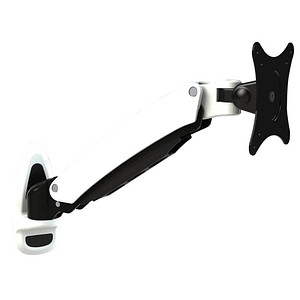 JENIMAGE Monitor-Halterung FD120WM JI-FD120WM weiß, schwarz für 1 Monitor, Wandhalterung