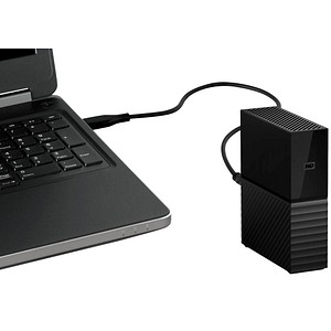 Western Digital My Book 12 TB externe HDD-Festplatte schwarz
